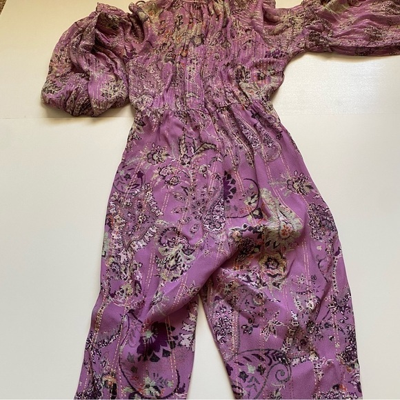 Hemant & Nandita mavi long sleeve Jumpsuit in orchid size XS - Picture 11 of 14